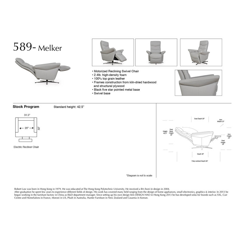 Dayse leather recliner hotsell